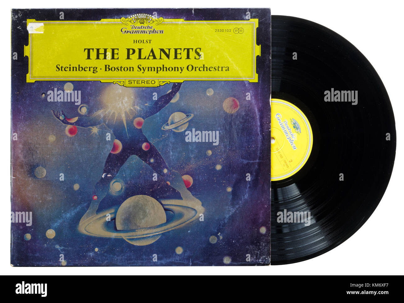 Gutav Les Planètes de Holst, de l'album avec l'Orchestre symphonique de Boston Banque D'Images