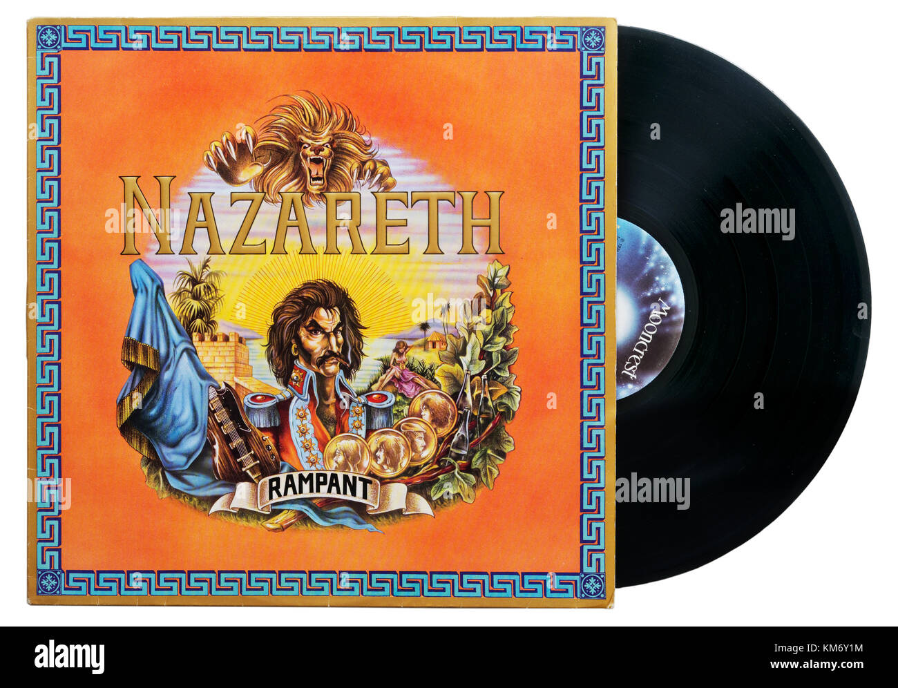 Nazareth album rampant Banque D'Images