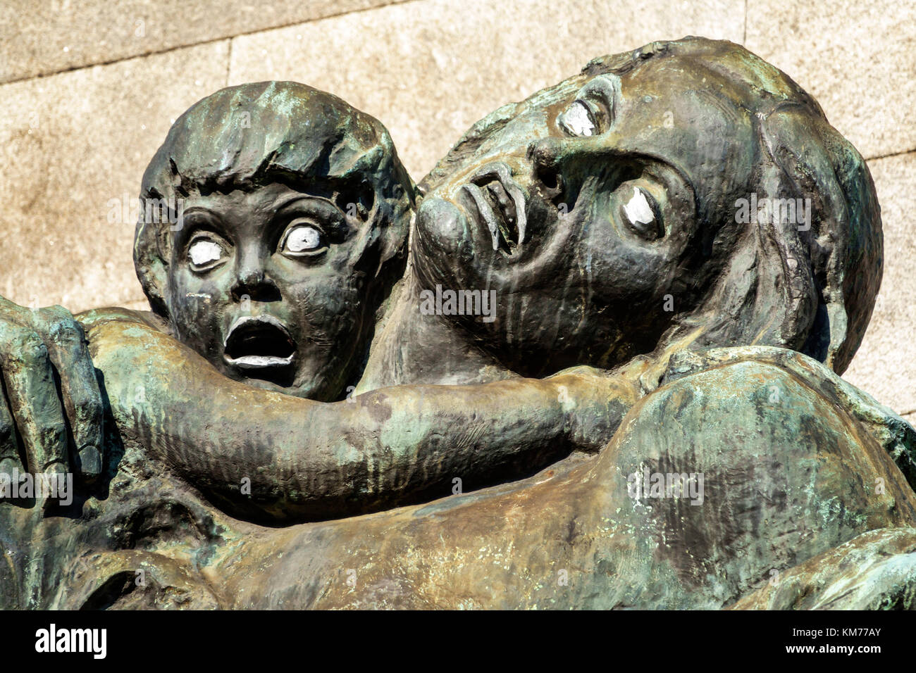 Porto Portugal,Rotunda Boavista,Praca Mouzinho de Albuquerque,rond-point,parc,Peninsular War Heroes Monument,sculpture,Alves de Sousa,detail,Hispan Banque D'Images