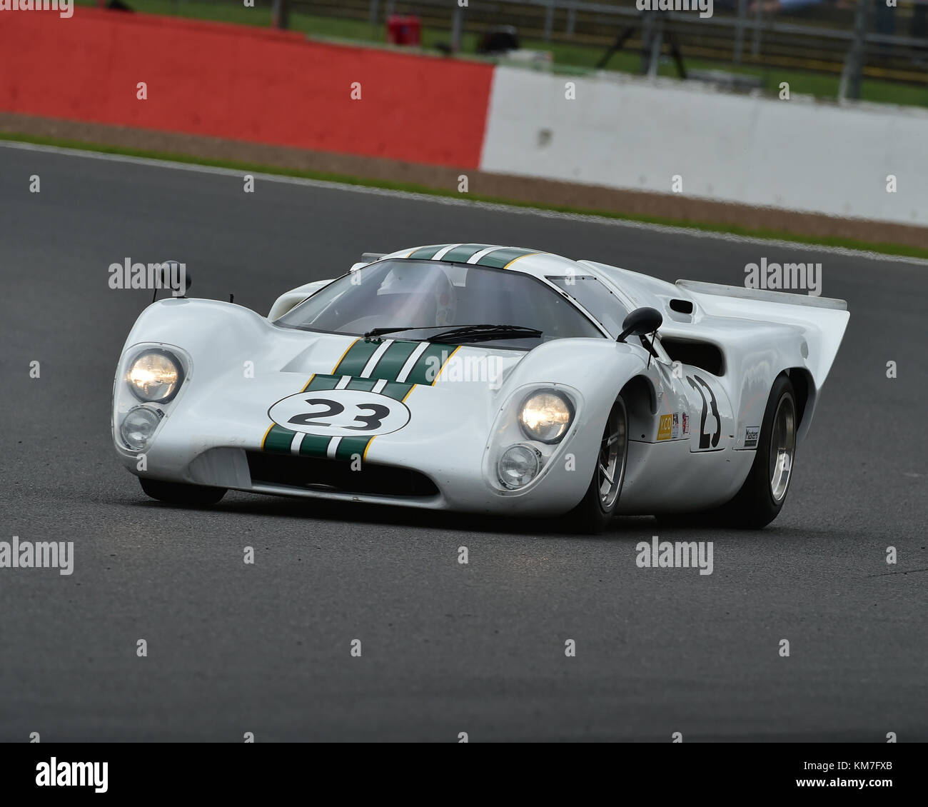 Gary Pearson, Lola T70 MK3B, FIA, Masters Historic Sports Cars, Silverstone Classic, juillet 2017, Silverstone, 60 voitures, course, circuit du CJM-photographie Banque D'Images