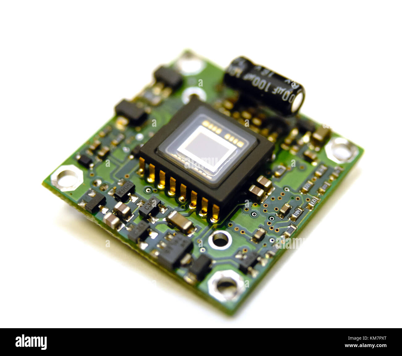 Collection électronique - Capteur vidéo commande des minichamber du système de la vidéoobservation Banque D'Images