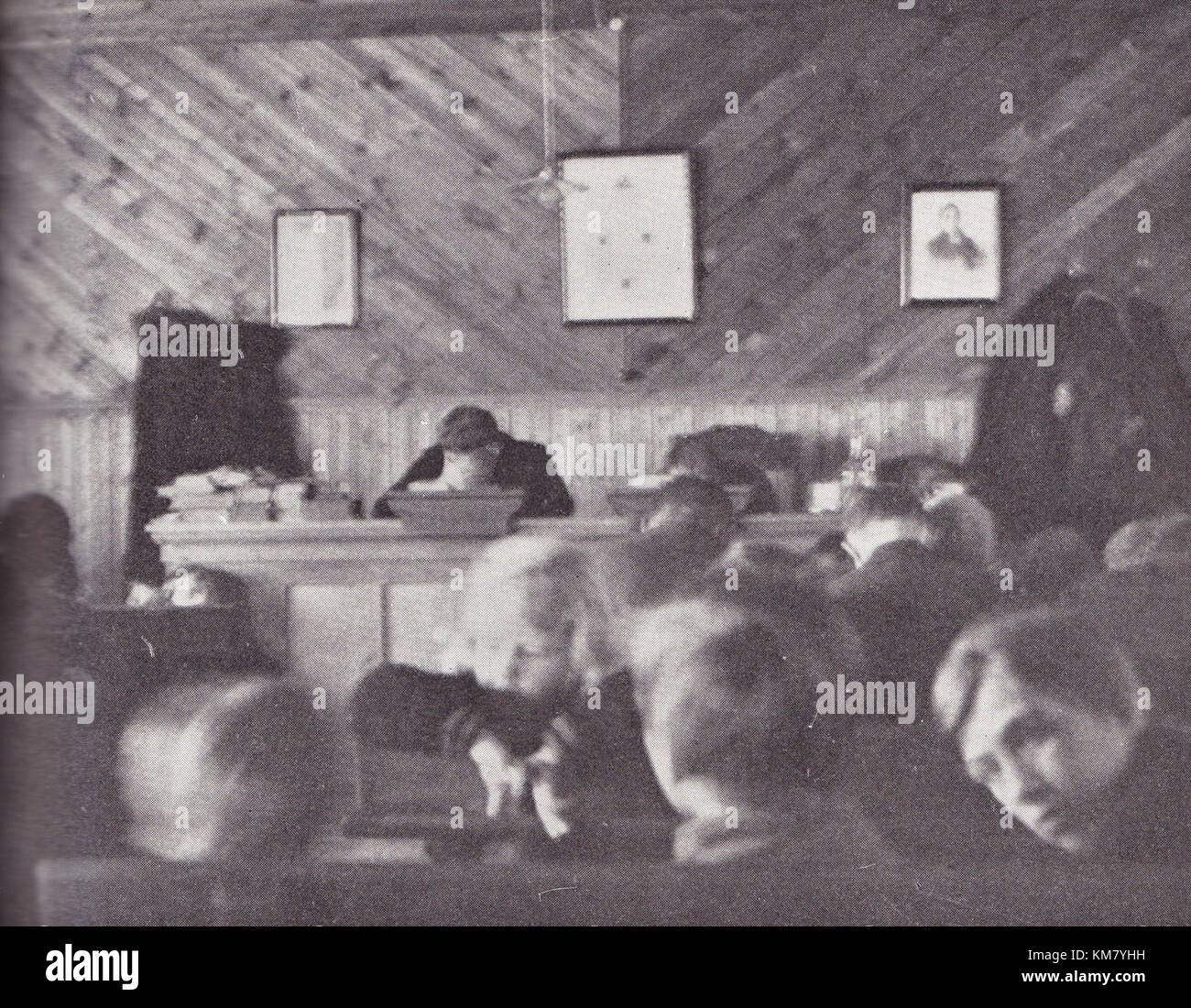 Réunion de prière mouvement Korpela 1935 Banque D'Images