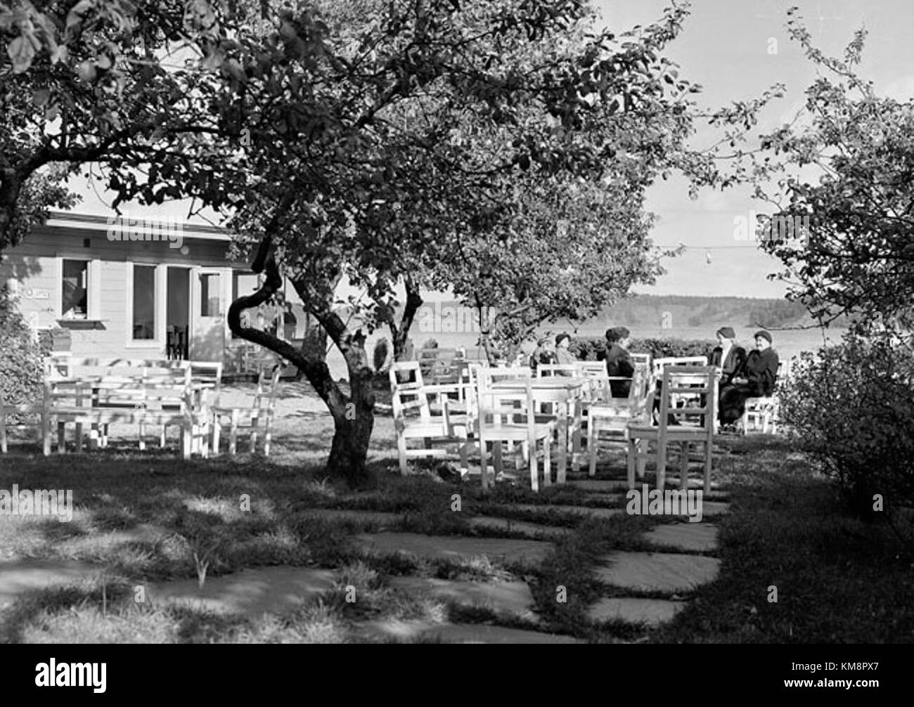 Konditori Blockhusporten, fondée en 1952, est une boulangerie bien connue en Suède, proposant des pâtisseries et des gâteaux traditionnels suédois. Il est devenu une partie de la culture culinaire locale. Banque D'Images