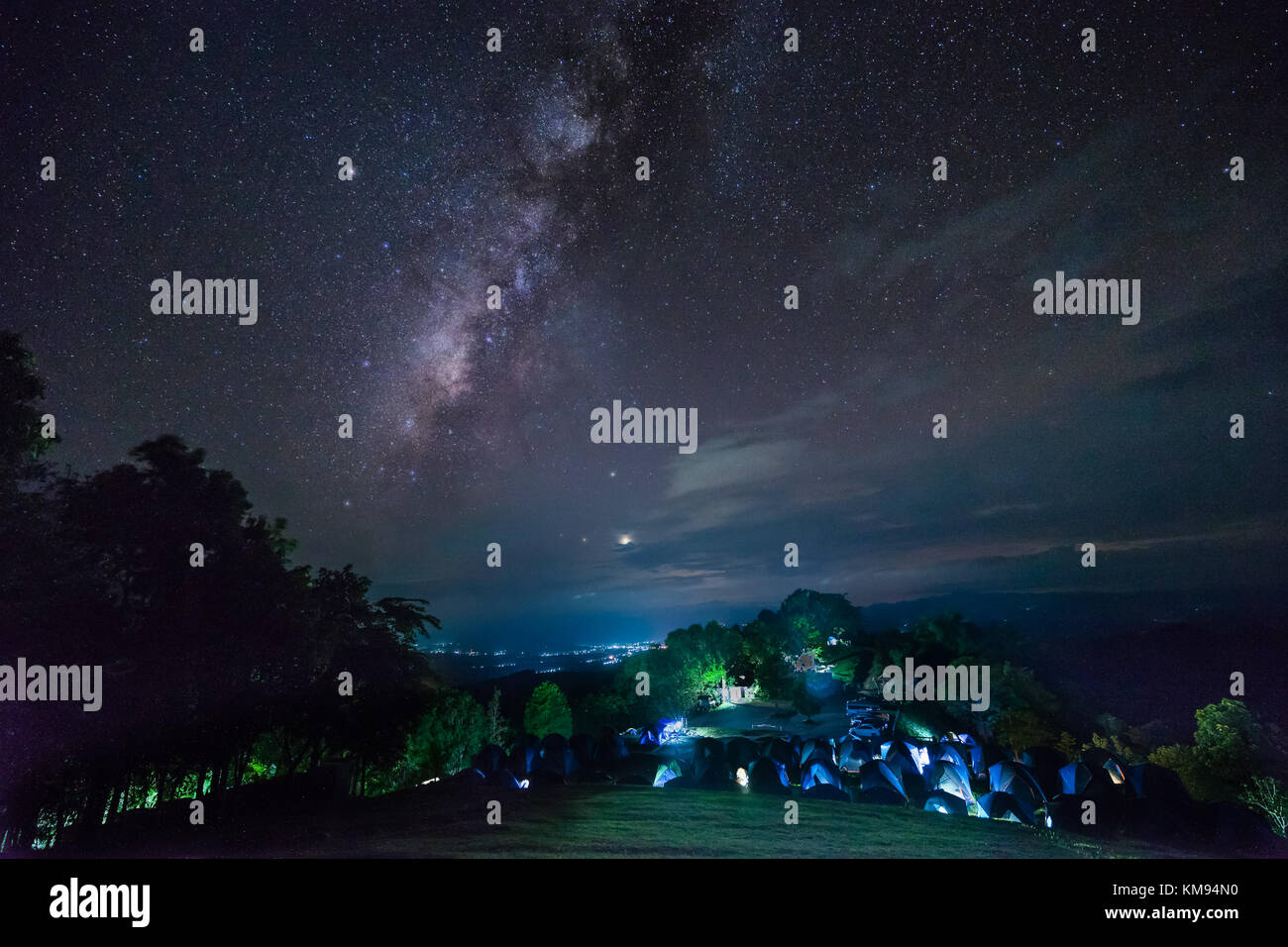 Voie Lactée Au Thaïlande Photographie Banky405 122871922