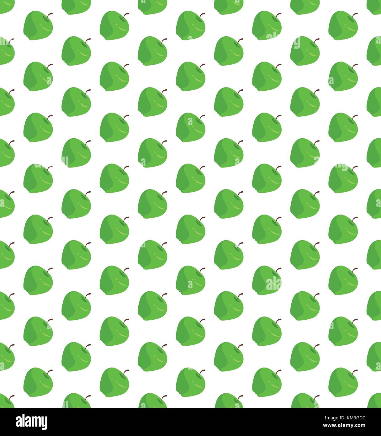 Télévision apple vert sur fond blanc isolé vector Illustration de Vecteur