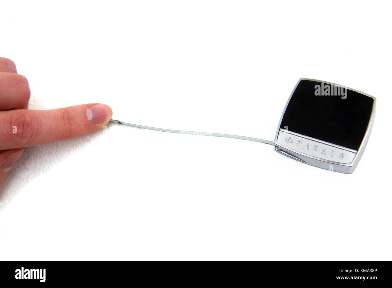 Mini Ruban de mesure par Parker Banque D'Images