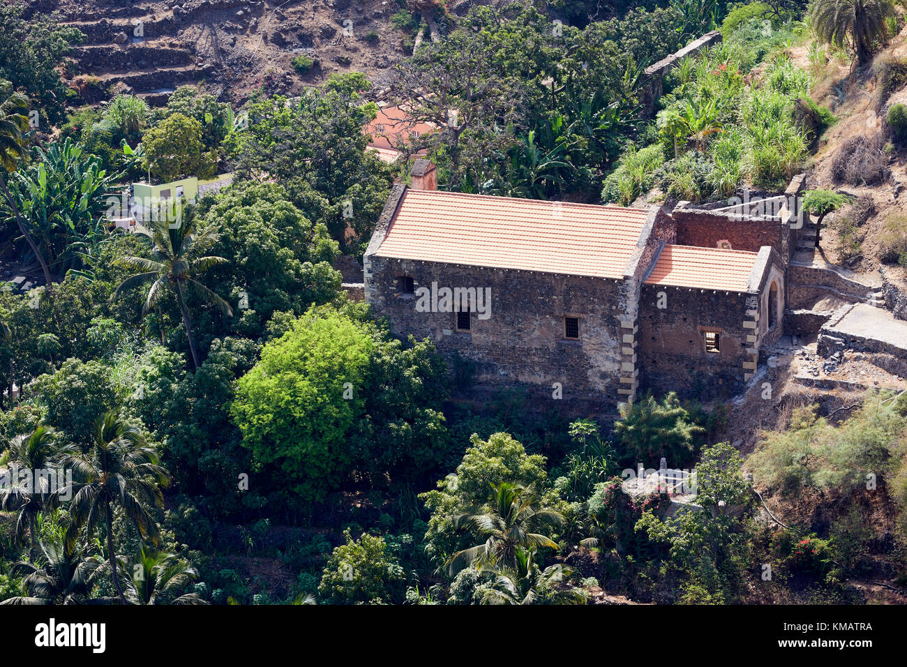 Convento de São Francisco (couvent San Francisco), Cidade Velha, Santiago, Cap Vert, Afrique Banque D'Images