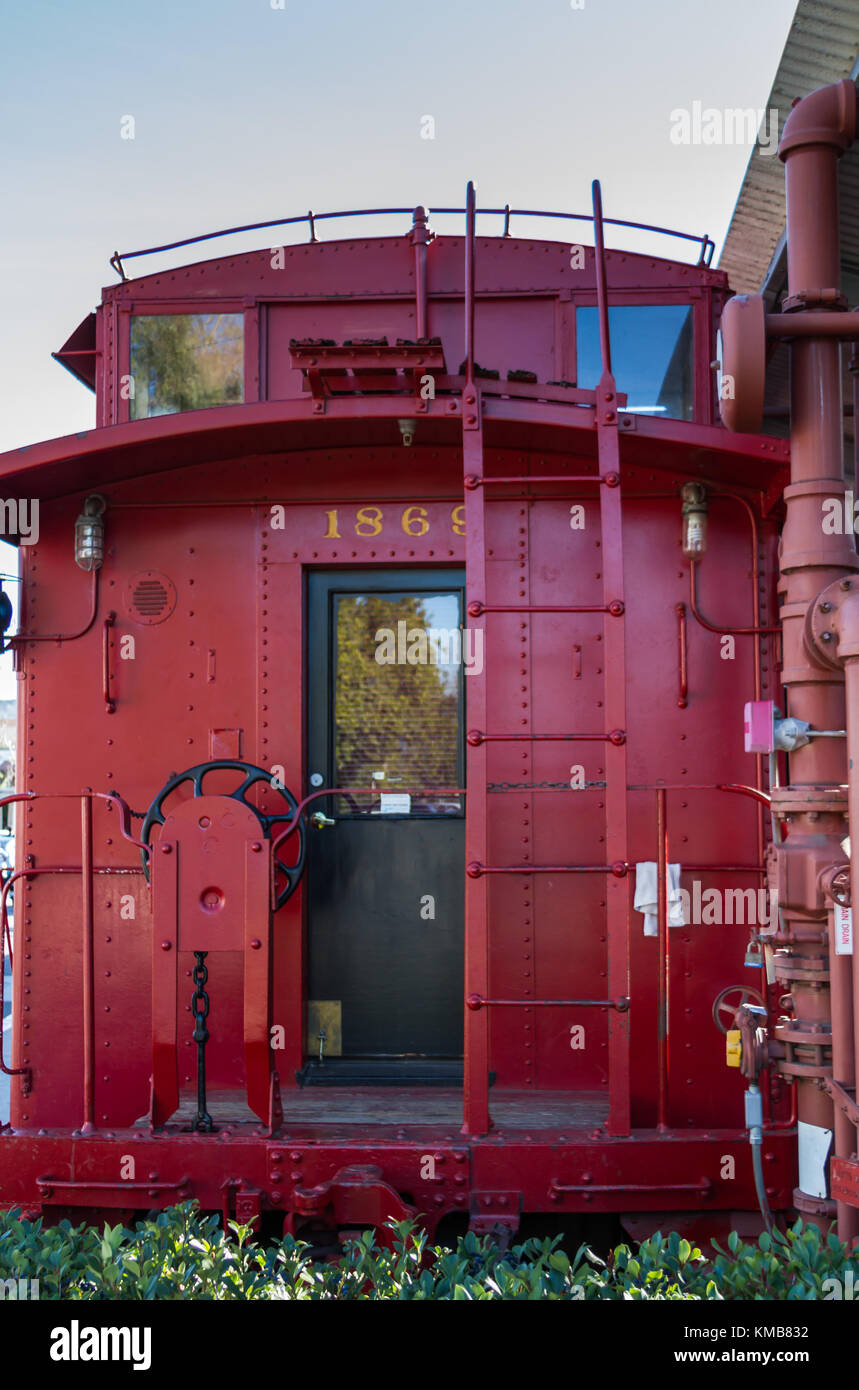Le Vintage steak house restaurant dans un wagon de la Californie à San Juan Capistrano Banque D'Images