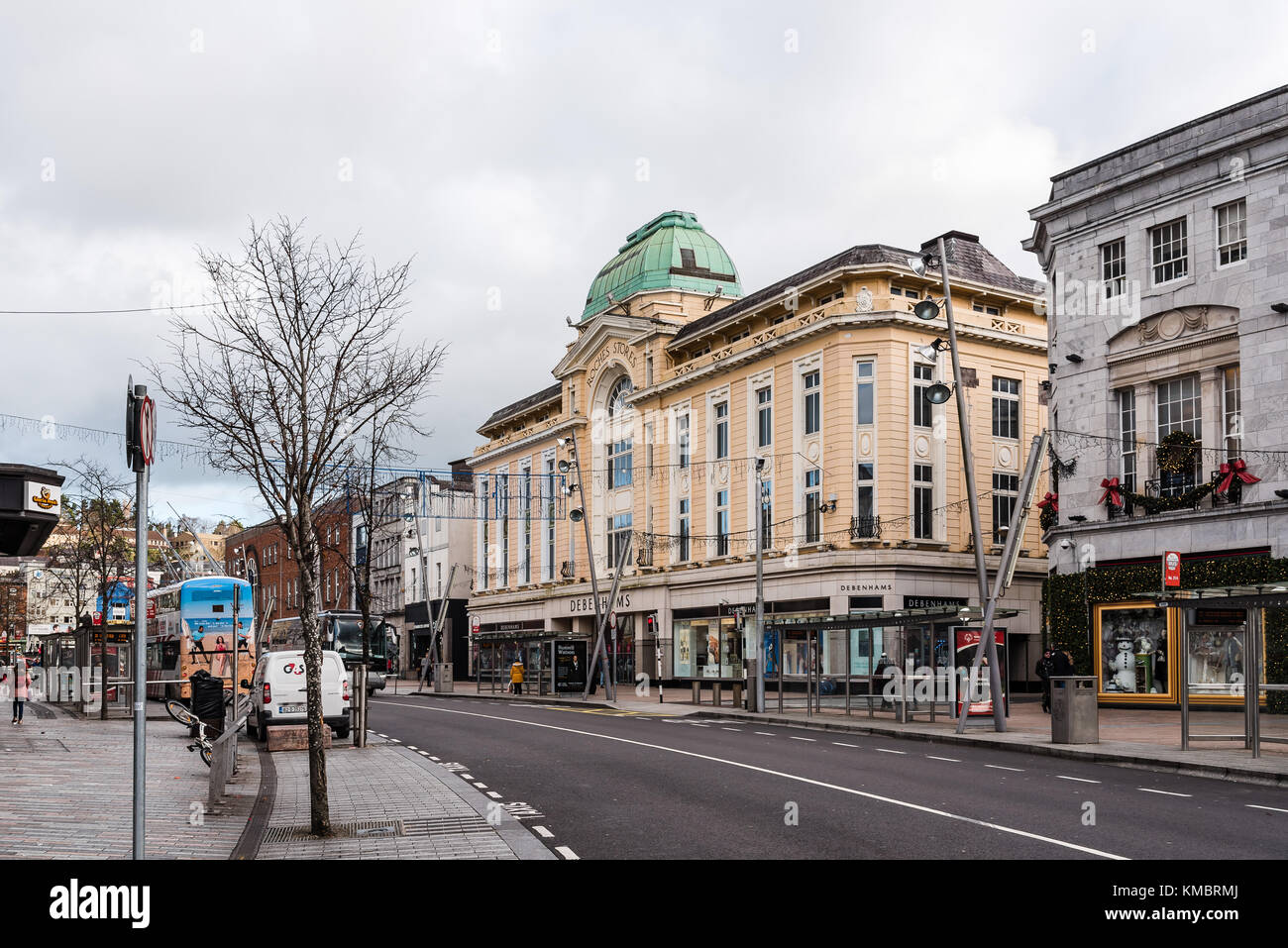 St Patrick Street à Cork Banque D'Images