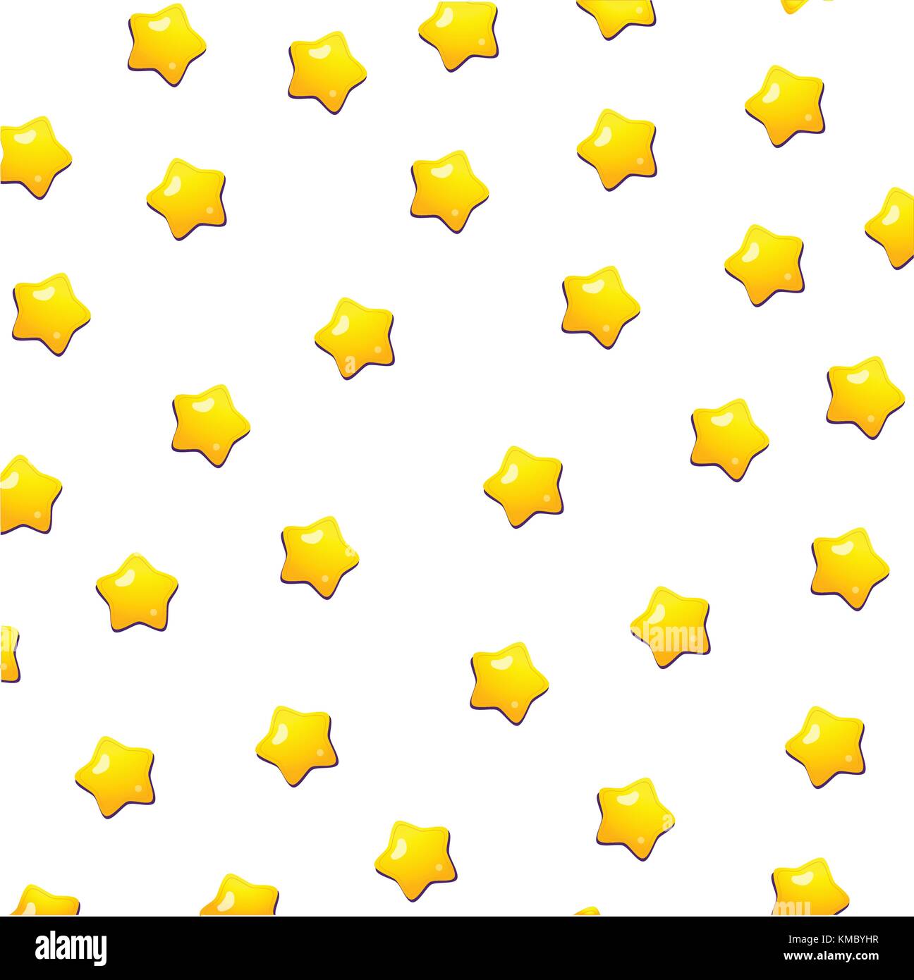 Télécharger gratuitement Images Motif Etoile Jaune Mignon Avec Fond Blanc Isole Vector dernière par