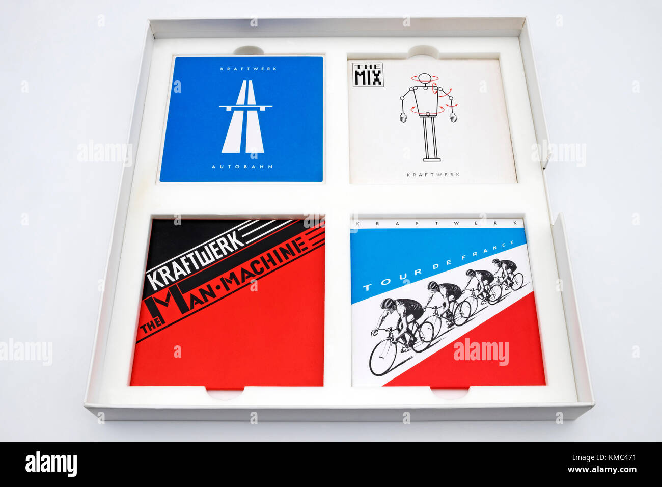 Kraftwerk La Collection CD BOX SET Banque D'Images