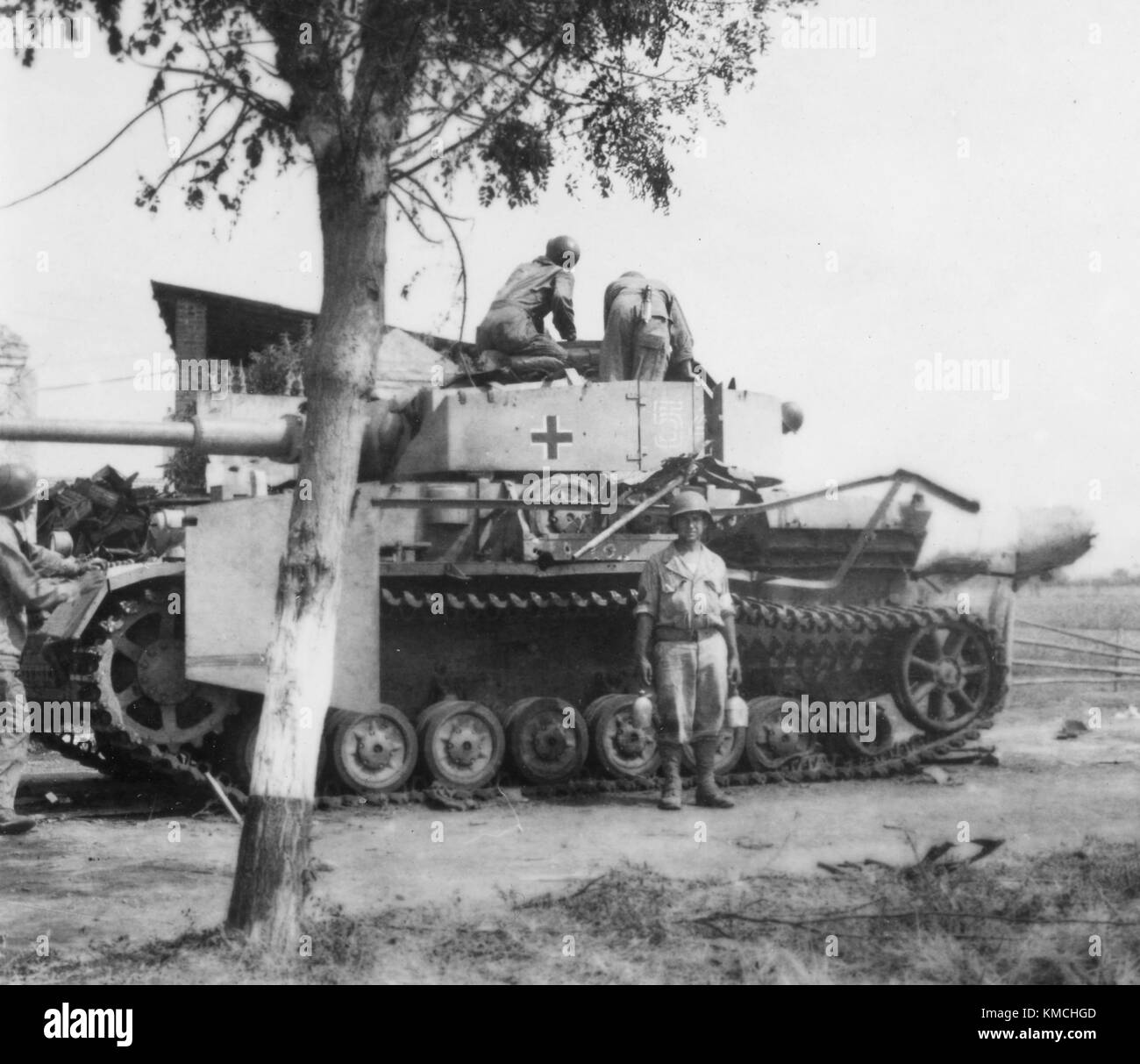 German tank Panzer IV Banque D'Images