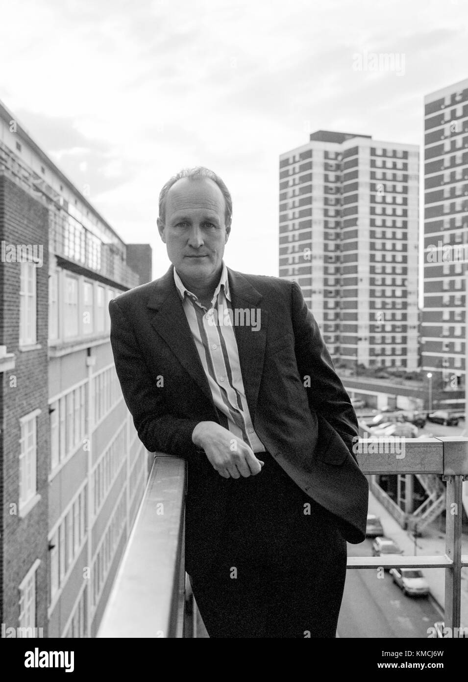 Sir Peter bazalgette, producteur de télévision français, photographiés à l'endemol bureaux à Shepherd's Bush, Londres, Angleterre, Royaume-Uni. Banque D'Images