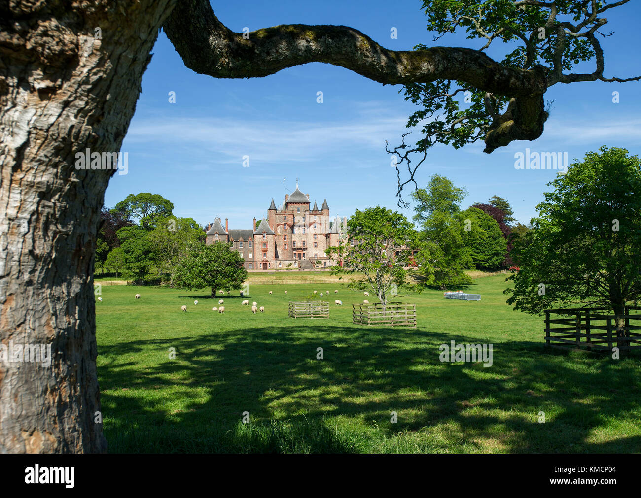 Thirlestane castle, Lauder, Berwickshire, Scottish Borders, Scotland, UK Banque D'Images