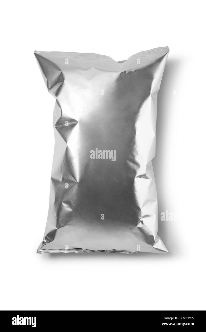 Nettoyer l'aluminium d'emballage Banque D'Images