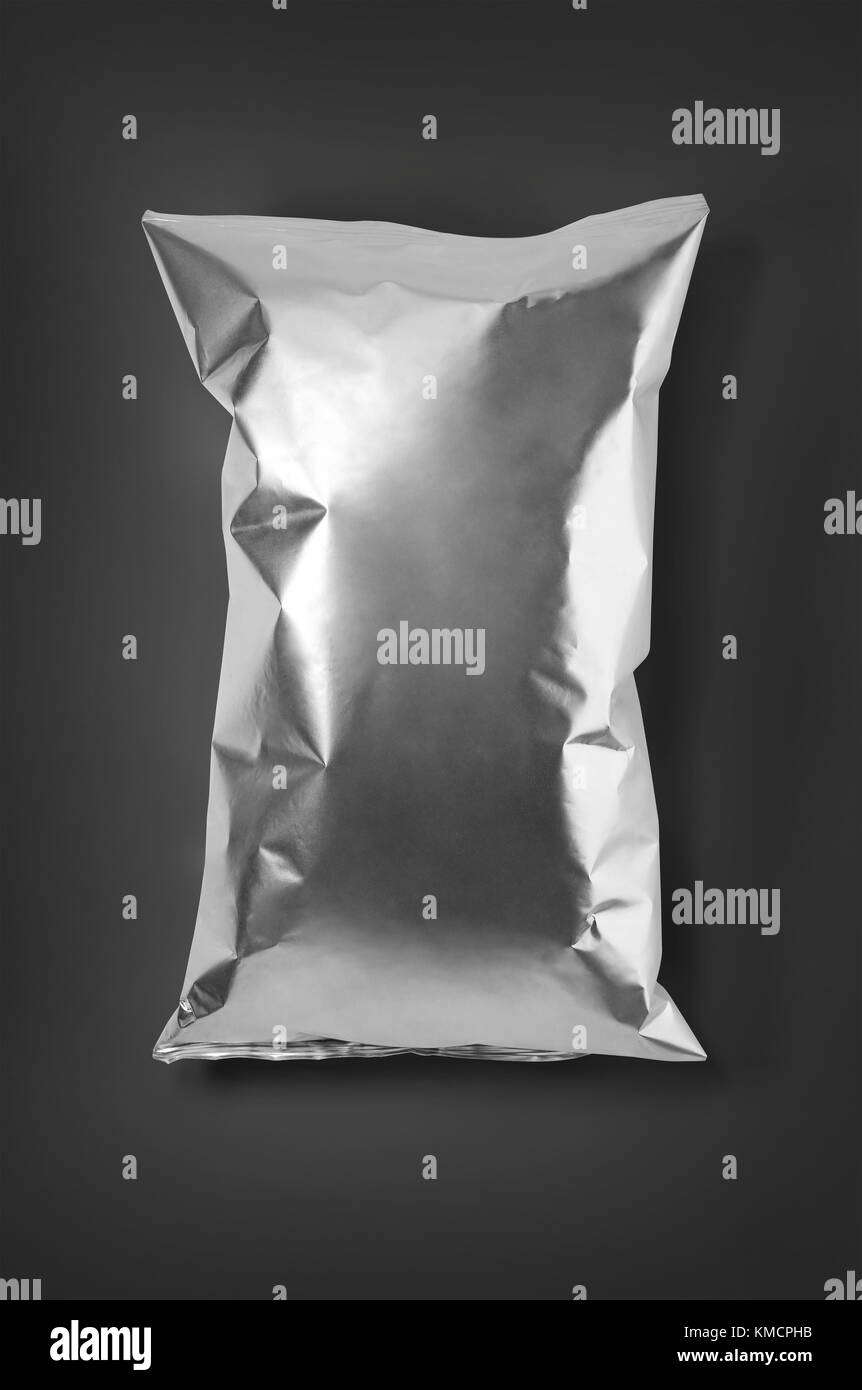 Nettoyer l'aluminium d'emballage Banque D'Images