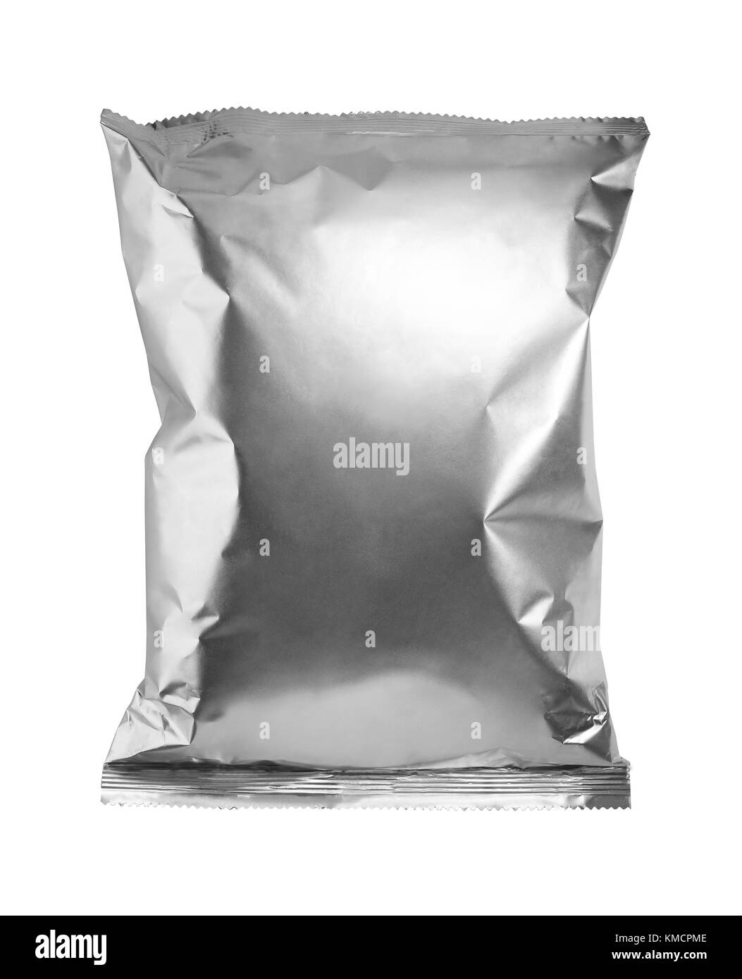 Nettoyer l'aluminium d'emballage Banque D'Images