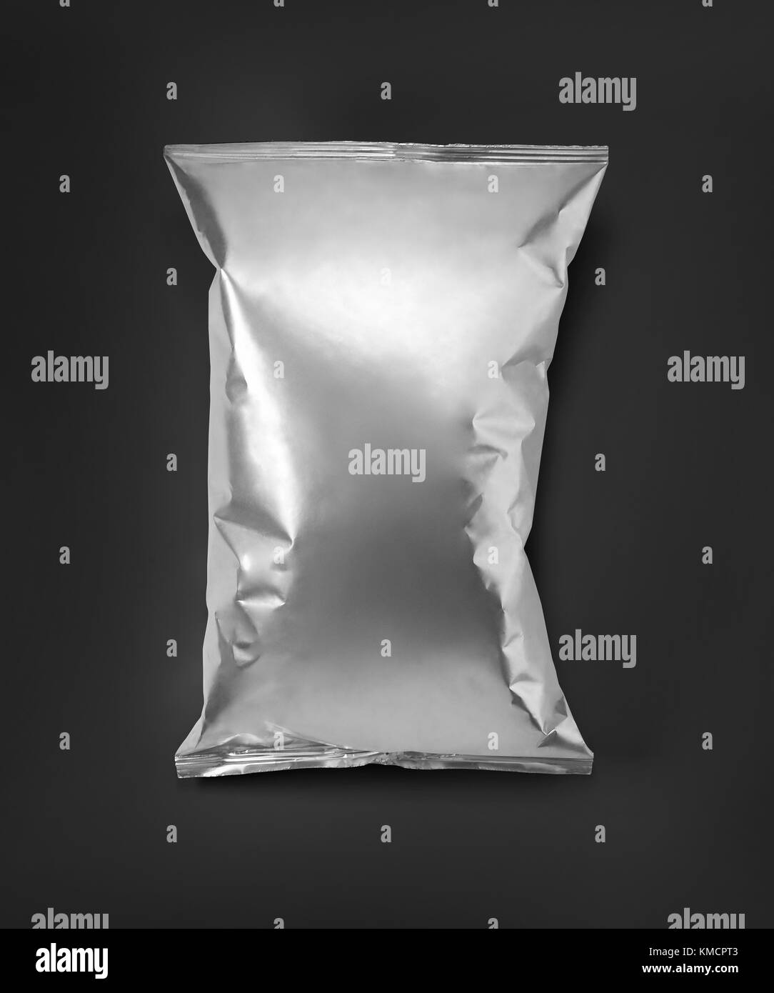 Nettoyer l'aluminium d'emballage Banque D'Images