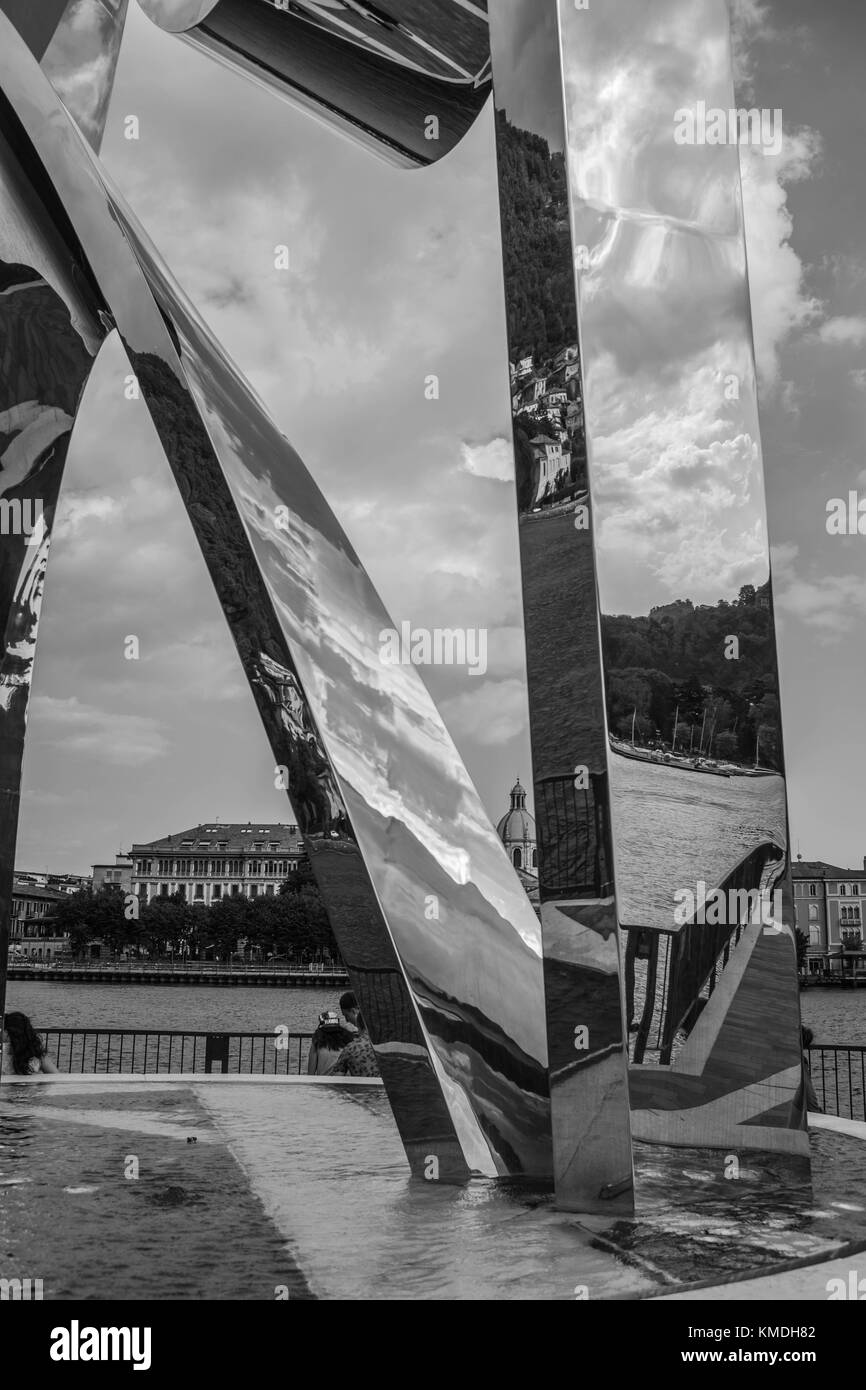 Le lac de Côme, Italie Banque D'Images