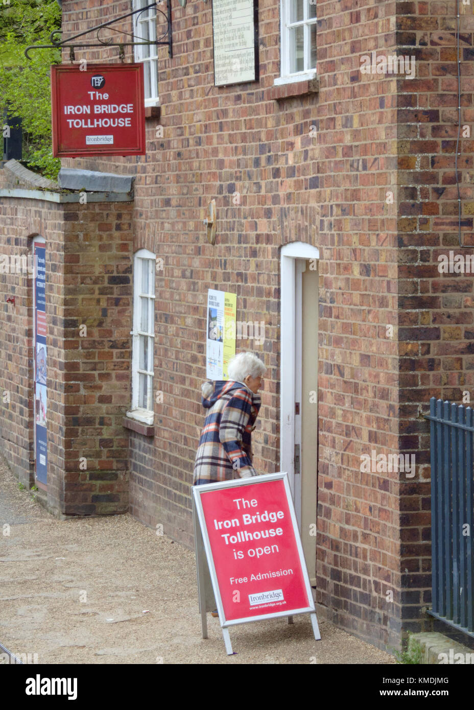 Iron Bridge Tollhouse Museum, Ironbridge gorge, Shropshire, Angleterre, Royaume-Uni Banque D'Images