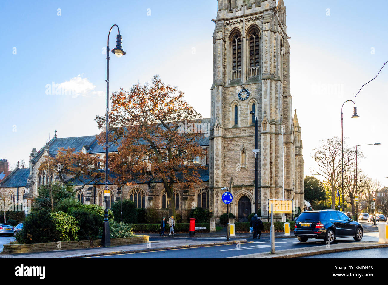 St James's C D E Église évangélique, Muswell Hill, London, UK Banque D'Images