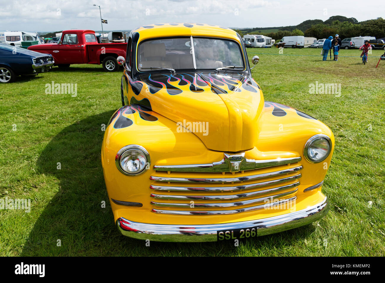 1940 ford vintage classic car Banque D'Images