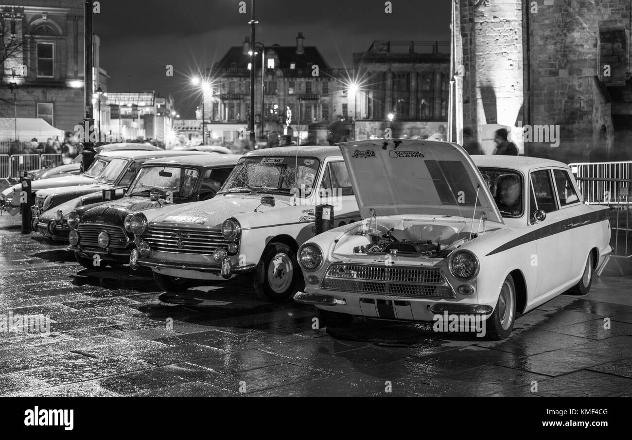 Paisley par nuit. L'Ecosse Banque D'Images