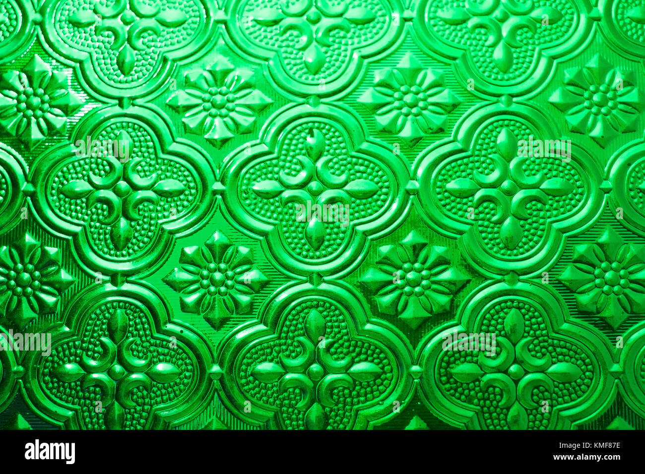 Seamless Texture Vert Coloré Fond Intérieur En Verre Décoration