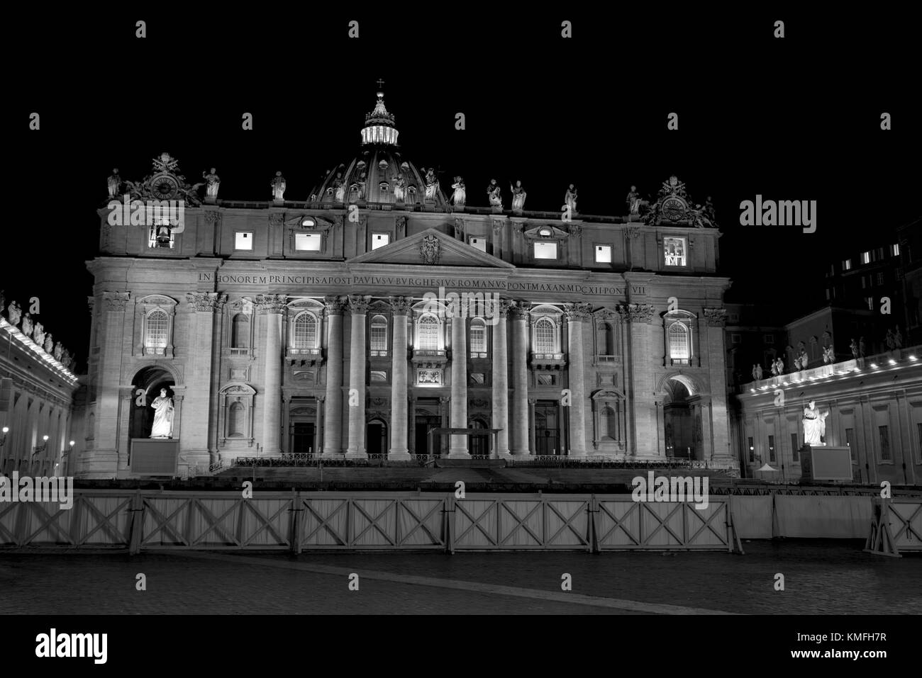 La basilique Saint Pierre au Vatican Banque D'Images