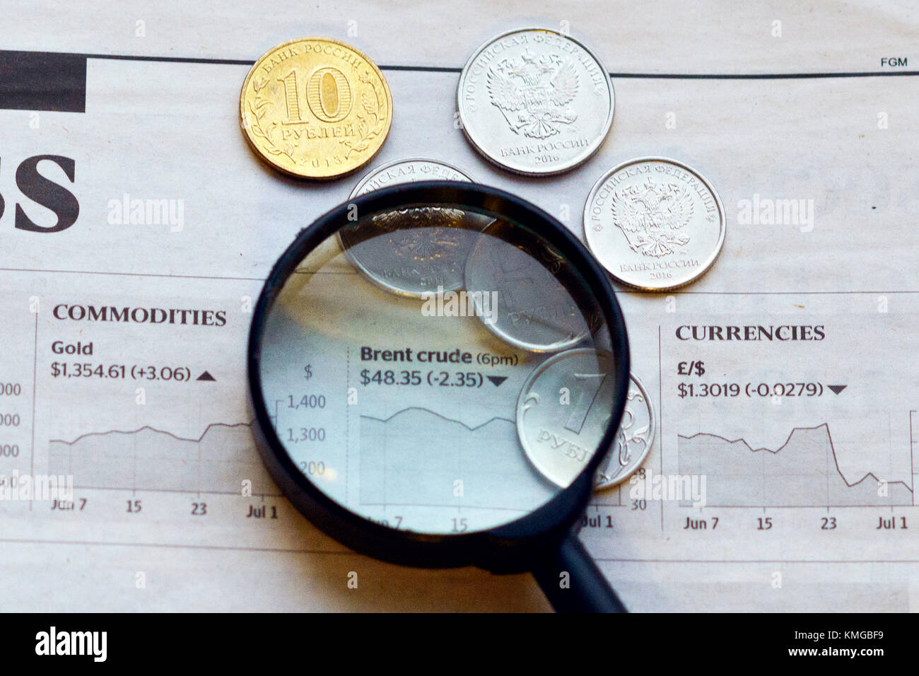 Cotation du rouble Banque de photographies et d’images à haute ...