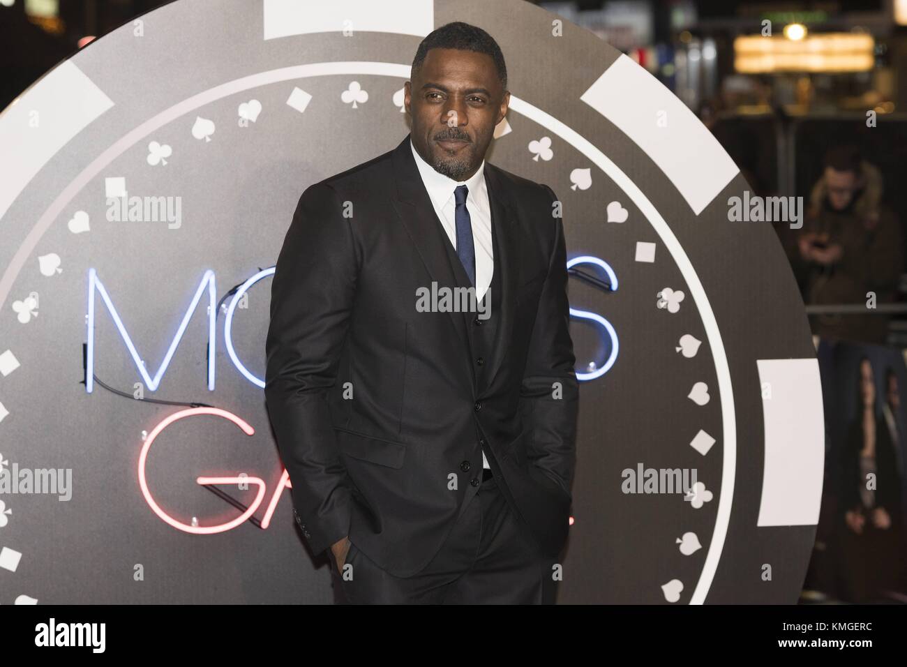 Londres, Royaume-Uni. 6 décembre 2017. Idris Elba participe à la première de Molly's Game au Royaume-Uni| usage dans le monde crédit : dpa Picture Alliance/Alay Live News Banque D'Images