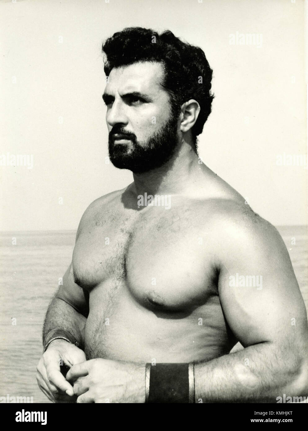 Scène du peplum italien B movie 1960 Banque D'Images