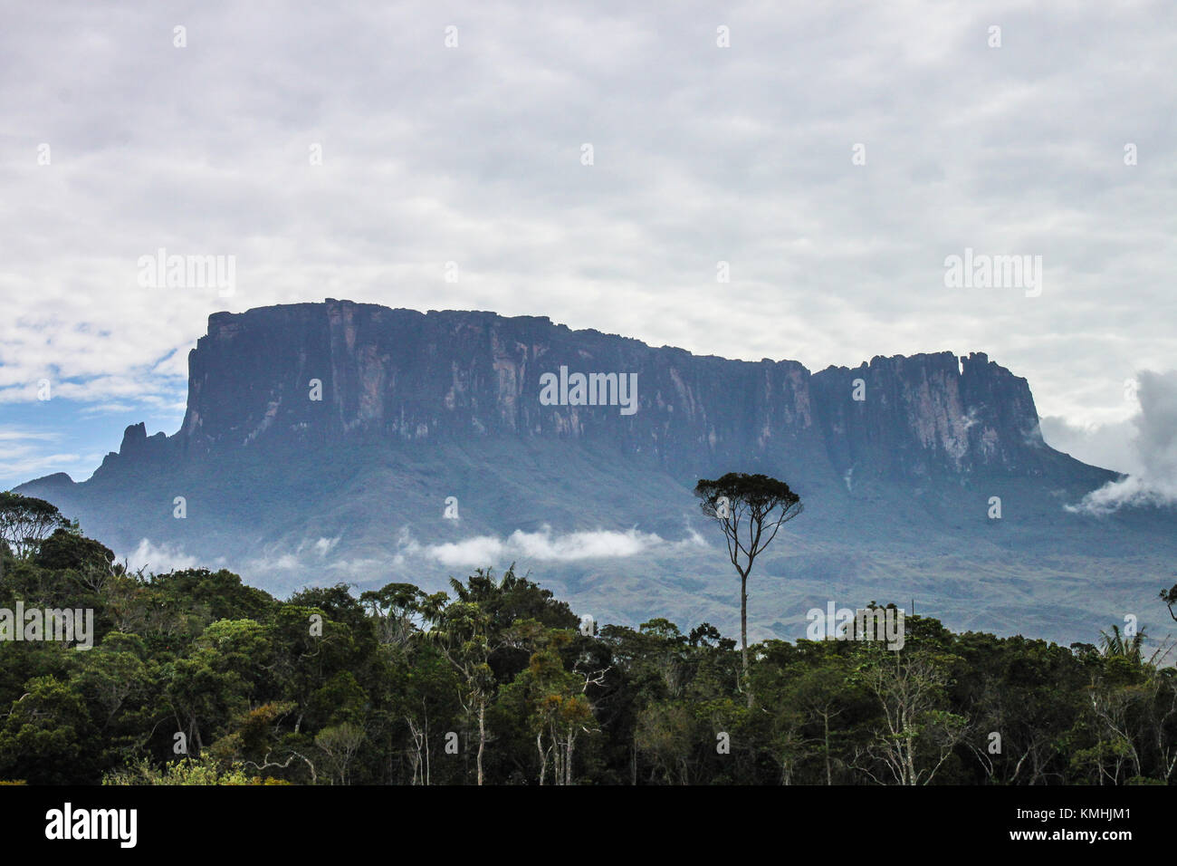 Monde Perdu Le Roraima trekk au Venezuela Banque D'Images