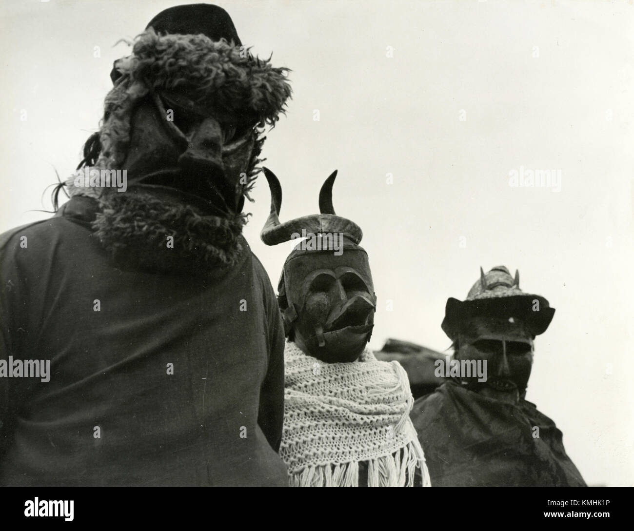 Scène du peplum italien B movie 1960 monstres Banque D'Images