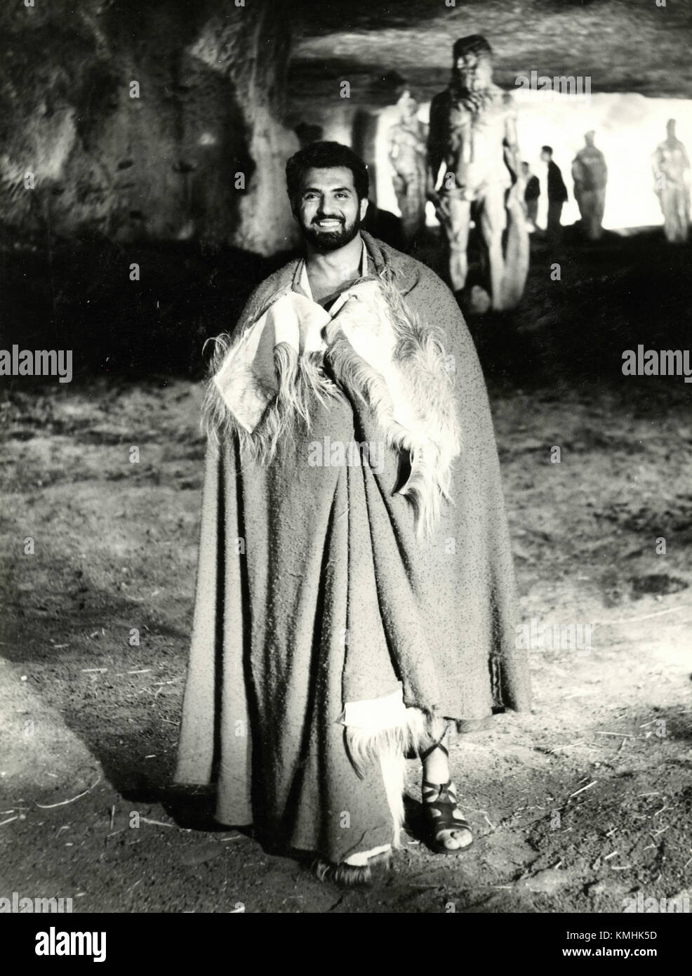 Scène du peplum italien B movie 1960 Banque D'Images