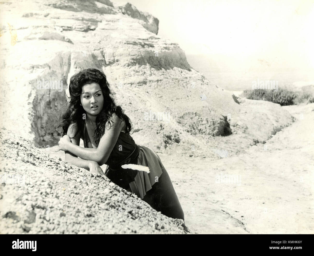 Scène du peplum italien B movie 1960 Banque D'Images