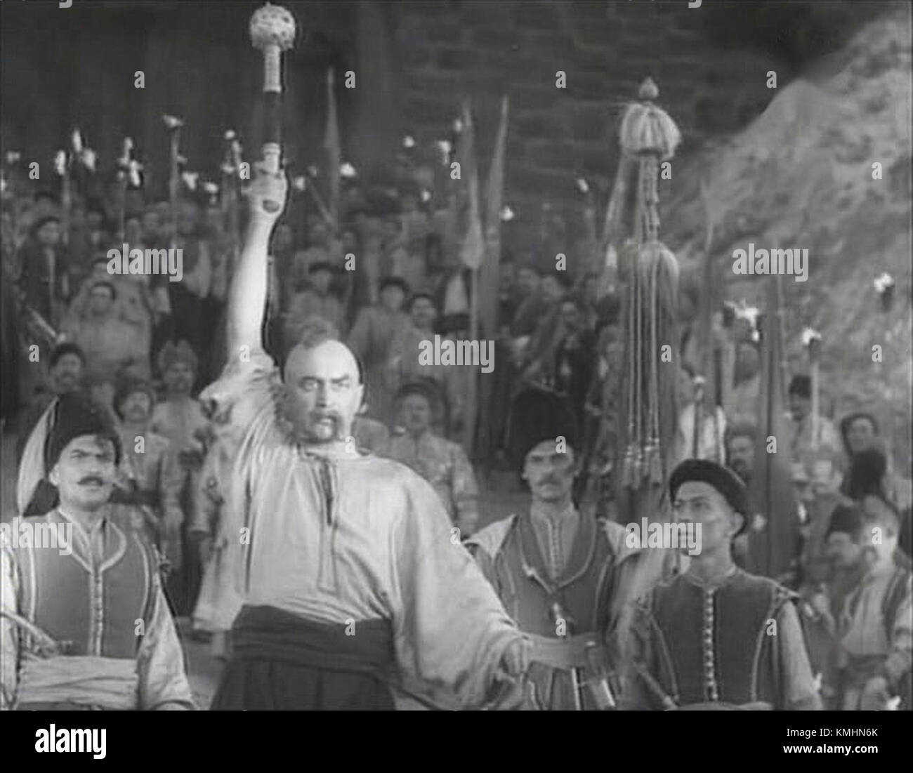 Film de Bohdan Khmelnytskyi 1941 Banque D'Images