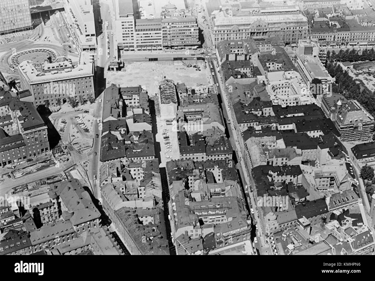 Le centre-ville de Stockholm est le cœur historique de la capitale suédoise, qui abrite des monuments culturels, des merveilles architecturales et le berceau de la société suédoise moderne. Banque D'Images