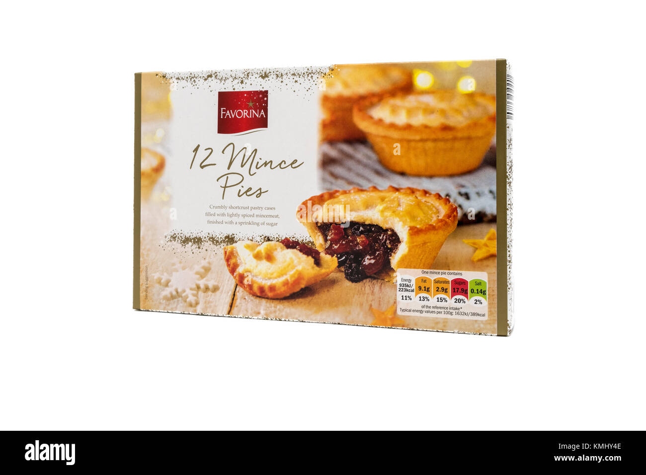 Pack de petits pâtés de supermarché Lidl, budget Banque D'Images