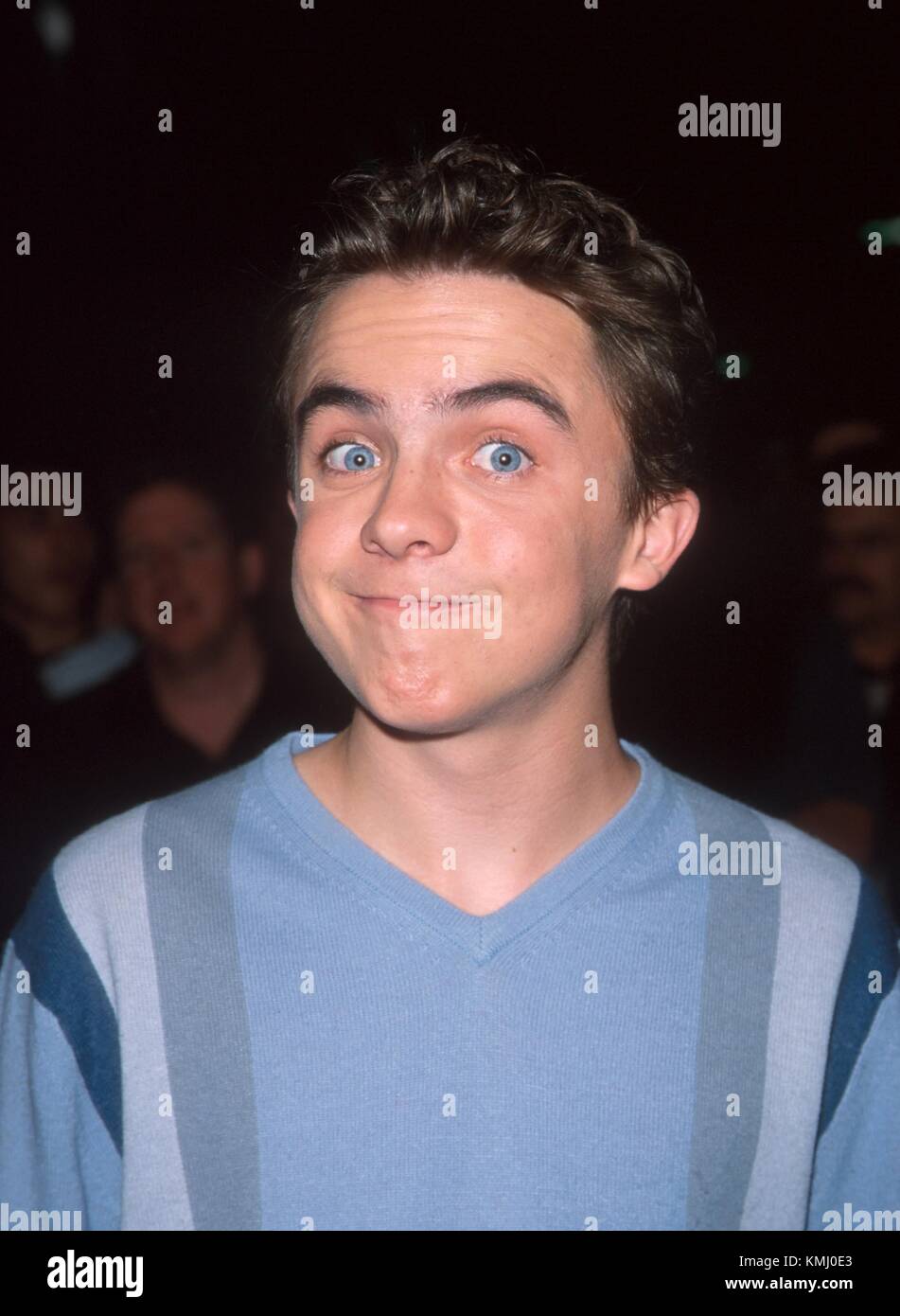 11 janvier 2002 RTSlocomb / MediaPunch Frankie muniz de 'Palm Au milieu' Arrivant au Fox-TV TCA Party. Aux Highlands d'Hollywood, Californie. © MediaPunch Banque D'Images