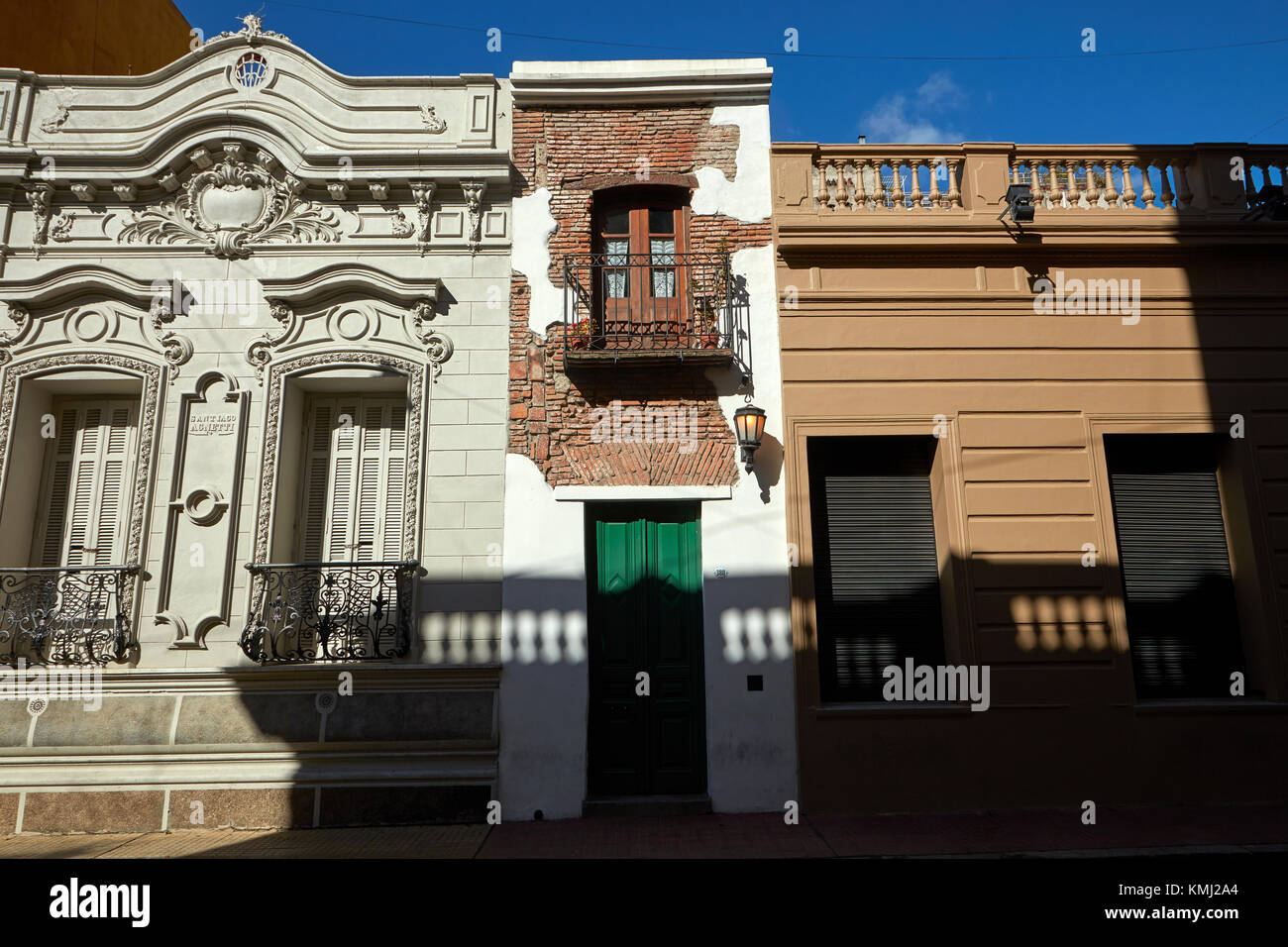 Casa minima (maison la plus étroite à Buenos Aires), San Telmo, Buenos Aires, Argentine, Amérique du Sud Banque D'Images