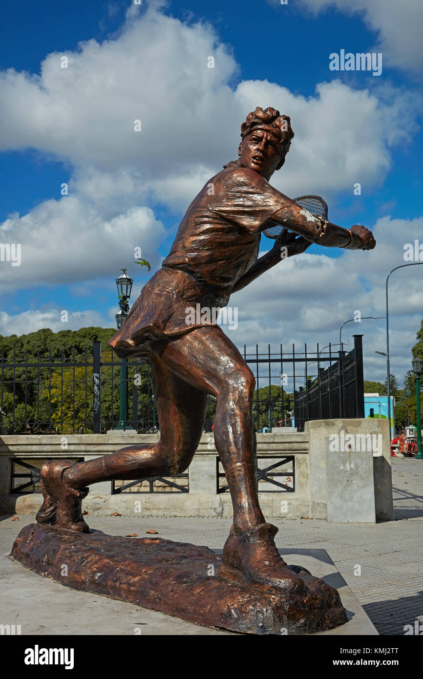 Gabriela sabatina statue, Puerto Madero, Buenos Aires, Argentine, Amérique du Sud Banque D'Images