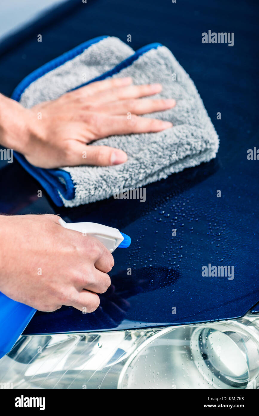 Microfibre de nettoyage extérieur pour voiture Auto-Clean
