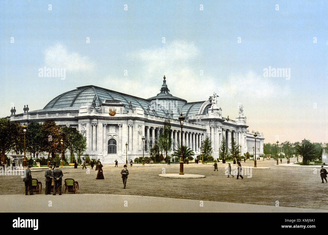 Le Grand Palais, Exposition Universelle, 1900, Paris, France 2 Banque D'Images
