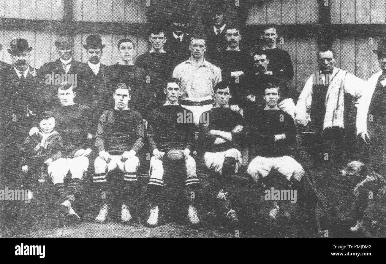 Le club de football Tranmere Rovers, créé en 1905, a une riche histoire dans le football anglais, avec de nombreux succès dans diverses compétitions au fil des ans. Banque D'Images