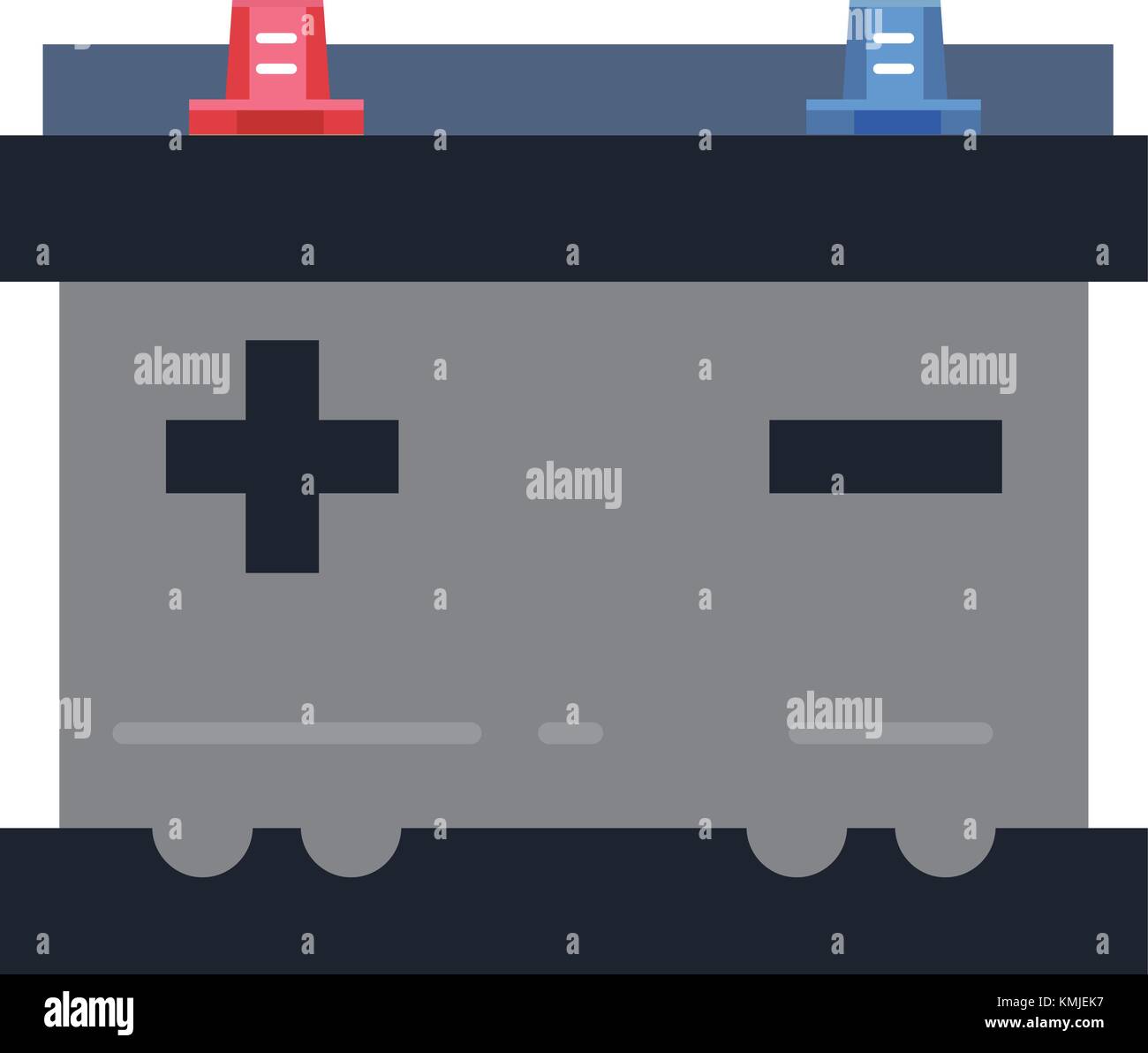 L'icône de batterie de voiture - L'illustration comme fichier eps 10 Illustration de Vecteur