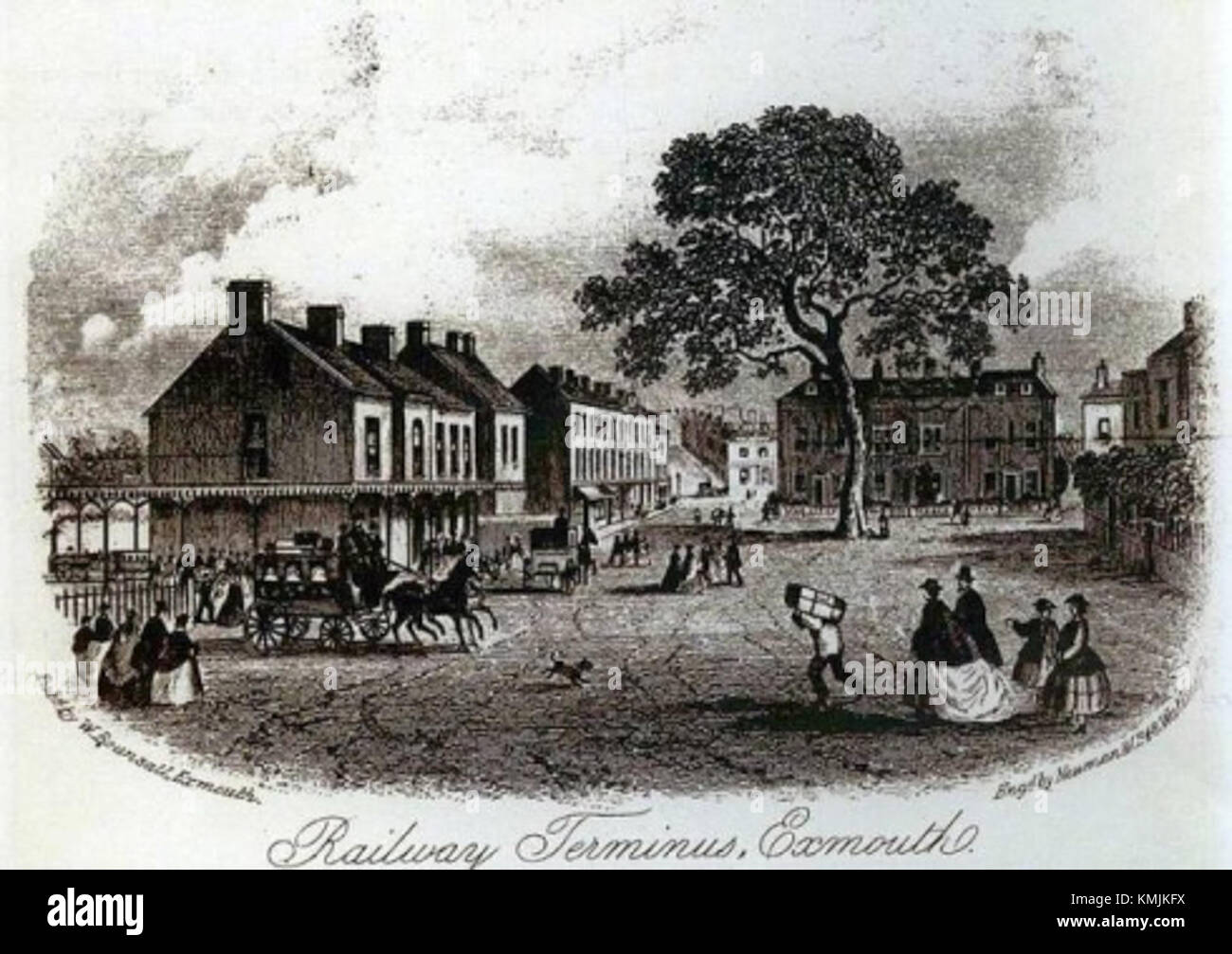 La gravure d'Exmouth est un exemple d'art historique trouvé à Exmouth, mettant en valeur des dessins complexes. Cette gravure détient une valeur culturelle et historique comme une pièce de local compris Banque D'Images