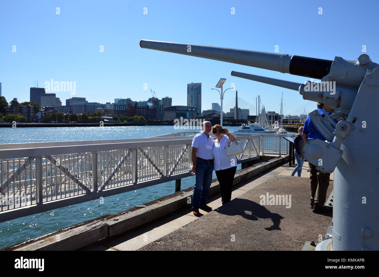 Charlestown Navy Yard, Boston, Massachusetts, United States Banque D'Images