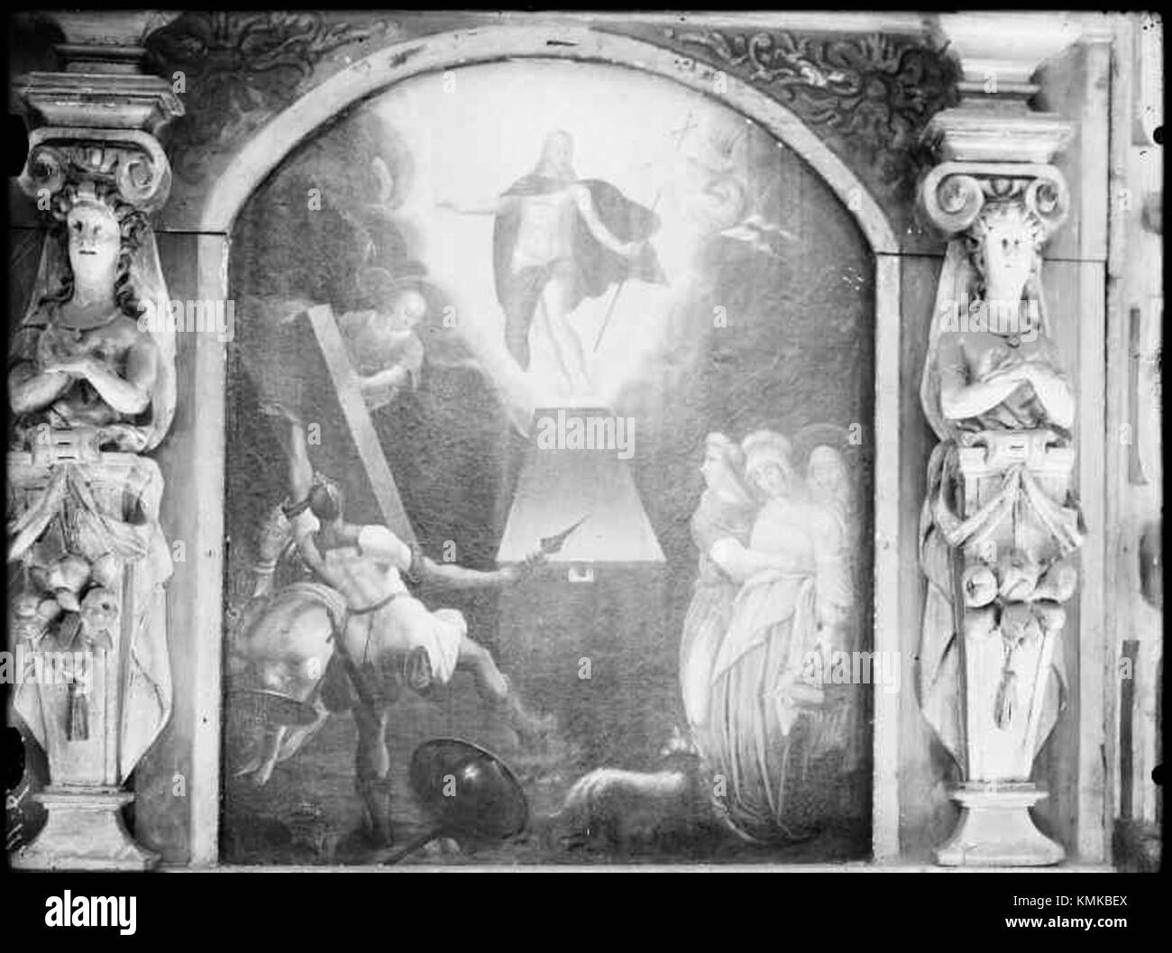 Storkyrkan, également connu sous le nom de Sankt Nikolai kyrka, est une église historique en Suède, enregistrée dans les archives du KMB pour son importance architecturale et culturelle. Banque D'Images