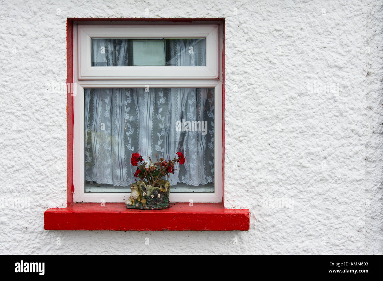 Paysages de l'Irlande. Les vitres teintés de cong à Galway county Banque D'Images